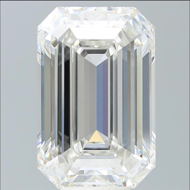 Emerald Diamond 0.92ct E SI1