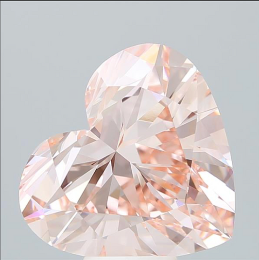 Heart Diamond 8.67ct FANCY INTENSE PINK VS1