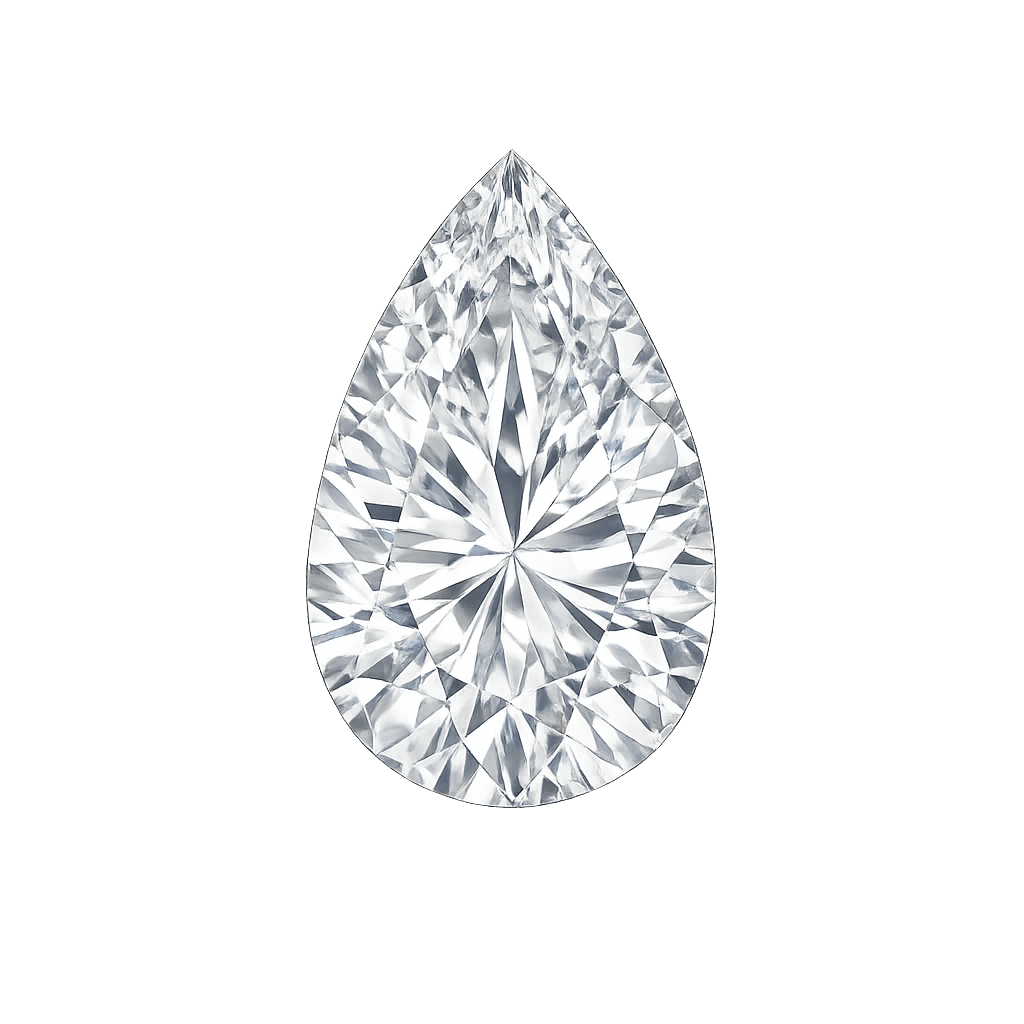 1.01 ct Tropfen Farbiger Diamant FANCY VIVID PINK VS1 IGI - Dialoha Diamonds