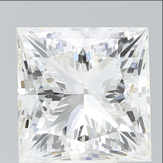 Princess Diamond 5.65ct F VS1