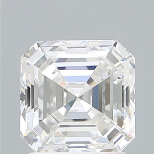 Asscher Diamond 1.02ct E VVS2