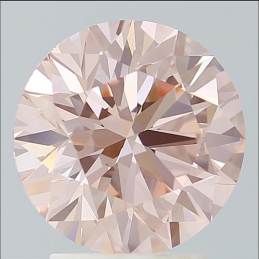 Round Diamond 2.7ct FANCY INTENSE PINK VS1