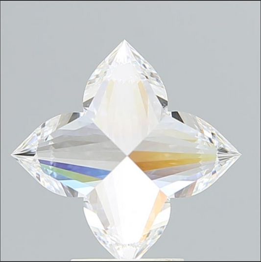 Flower Diamond 3.09ct F VVS2