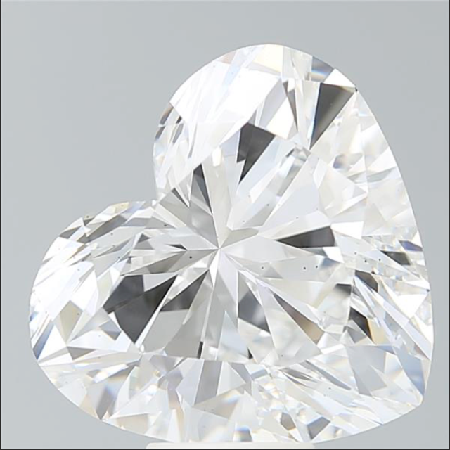 Heart Diamond 3.21ct F VVS2