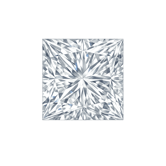 1.04 ct Prinzessin Labordiamant F VVS2 IGI - Dialoha Diamonds